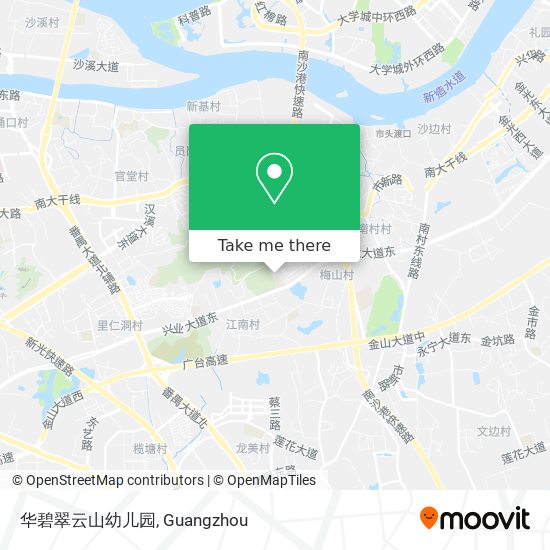 华碧翠云山幼儿园 map