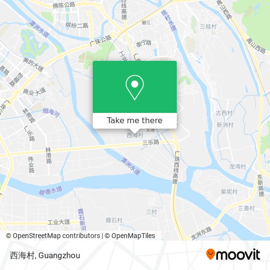 西海村 map