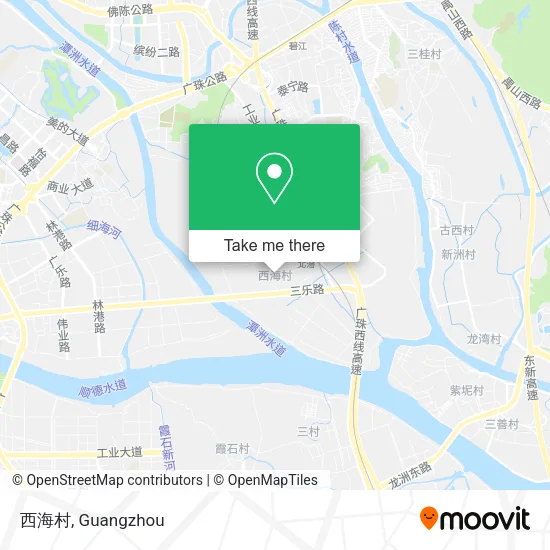 西海村 map