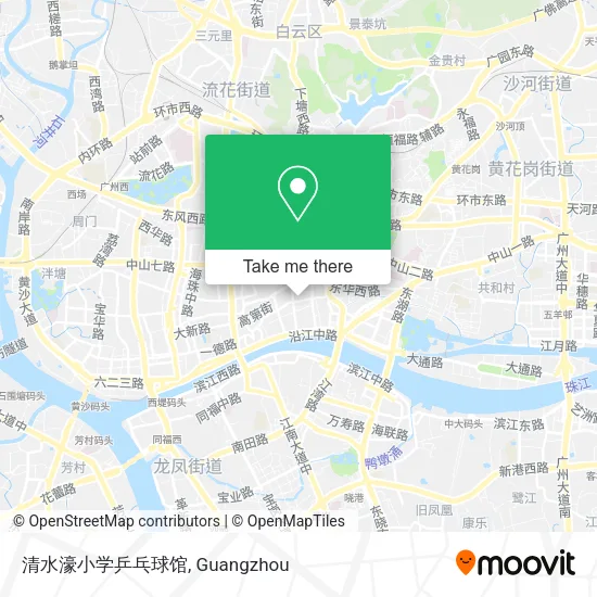 清水濠小学乒乓球馆 map