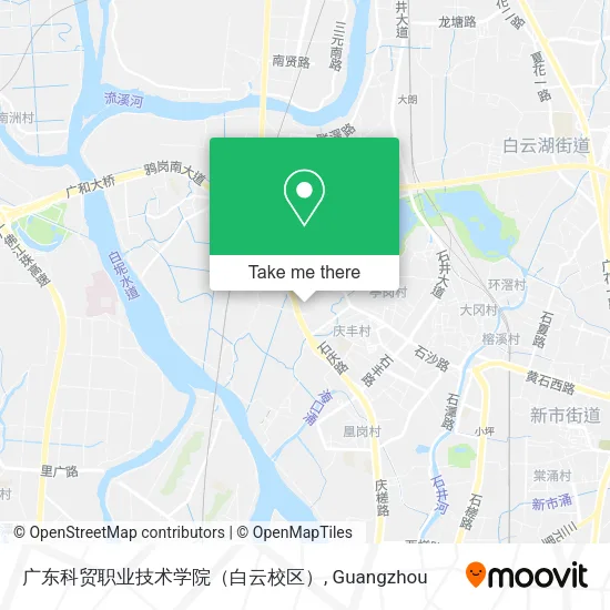 广东科贸职业技术学院（白云校区） map
