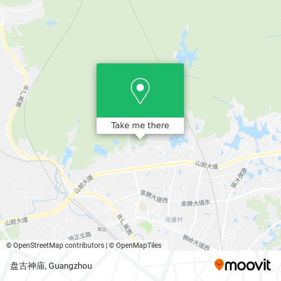 盘古神庙 map