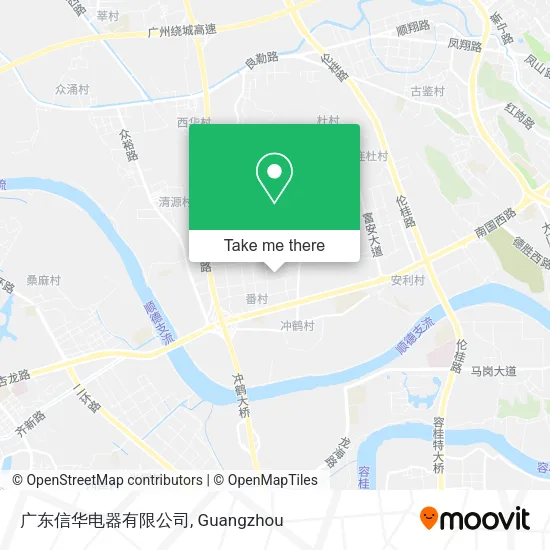 广东信华电器有限公司 map