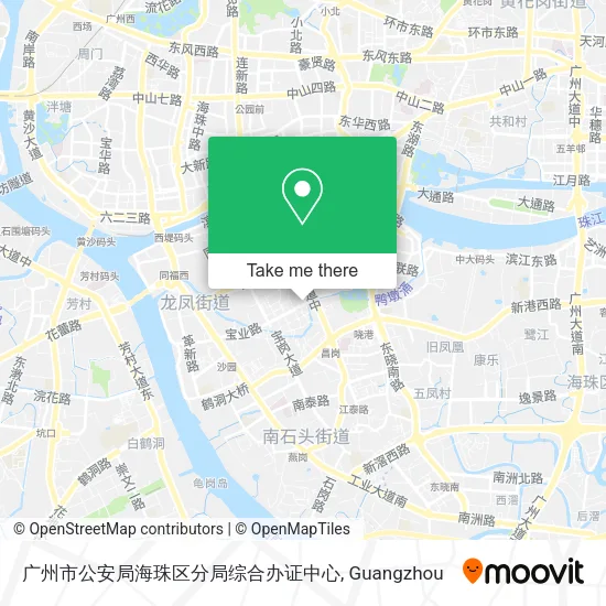 广州市公安局海珠区分局综合办证中心 map