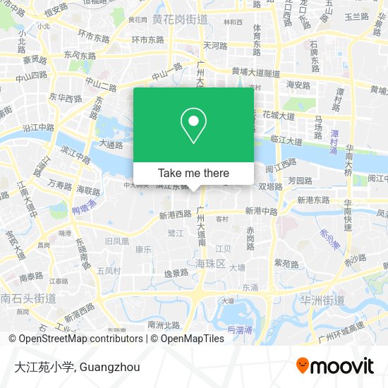 大江苑小学 map