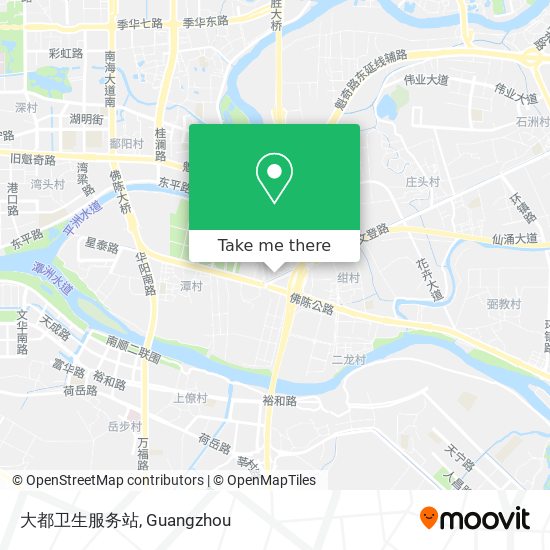 大都卫生服务站 map