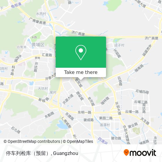 停车列检库（预留） map