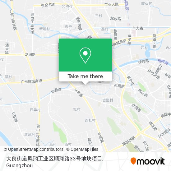 大良街道凤翔工业区顺翔路33号地块项目 map