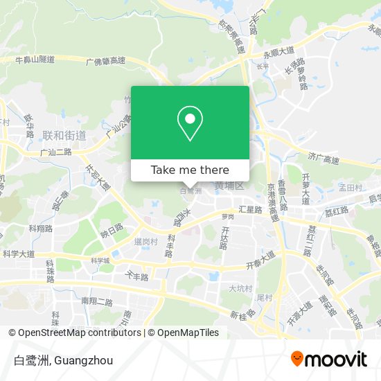 白鹭洲 map