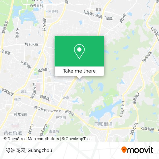绿洲花园 map