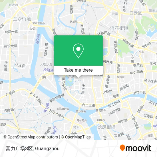 富力广场S区 map