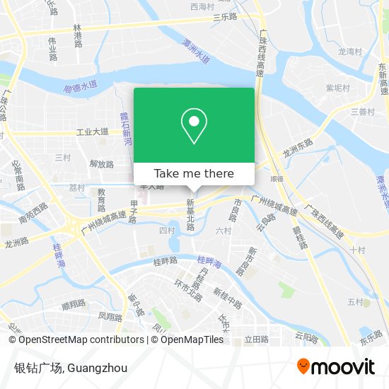 银钻广场 map