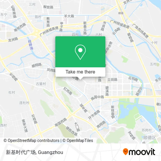 新基时代广场 map