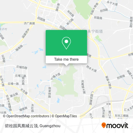 碧桂园凤凰城云顶 map