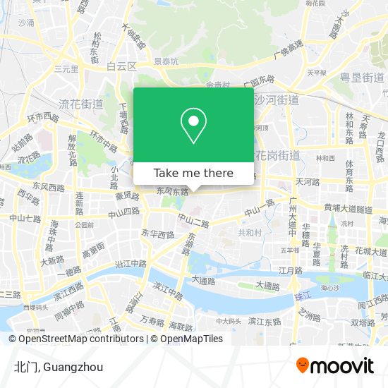 北门 map