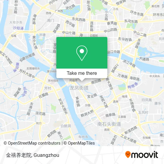 金禧养老院 map