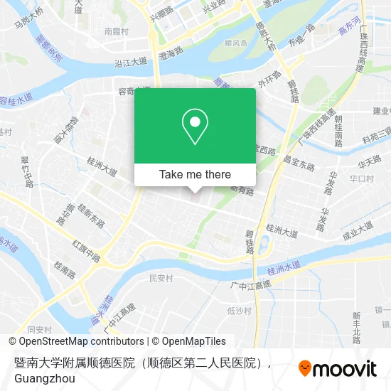 暨南大学附属顺德医院（顺德区第二人民医院） map