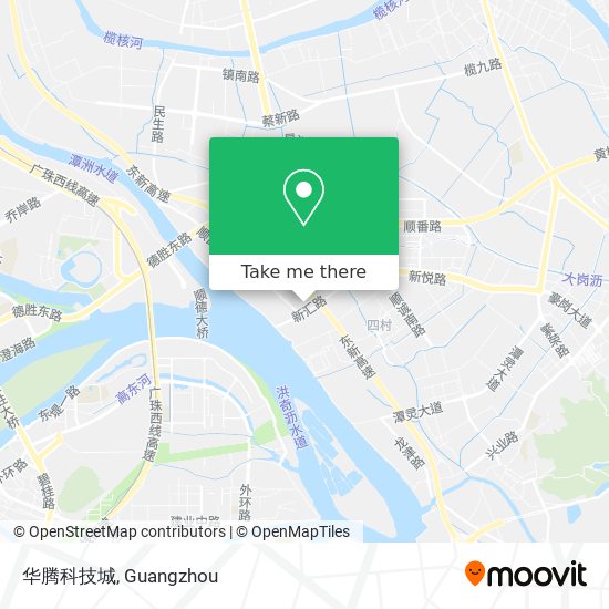 华腾科技城 map