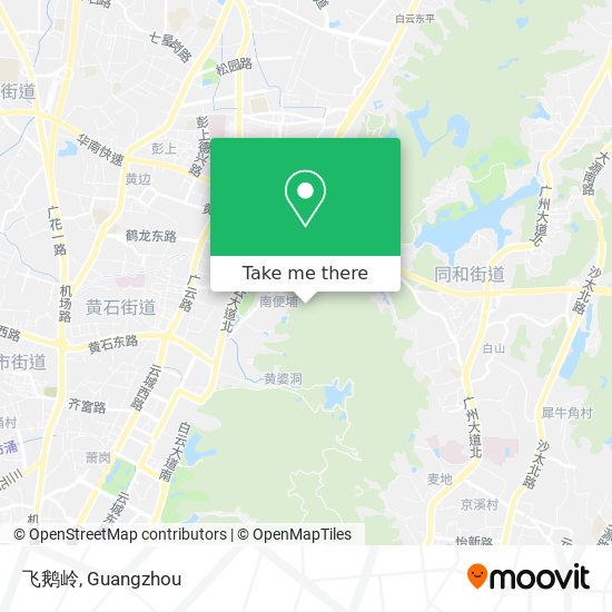 飞鹅岭 map