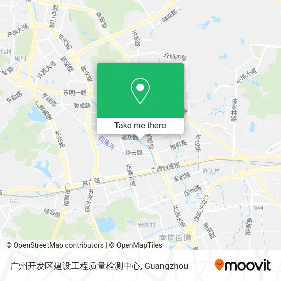 广州开发区建设工程质量检测中心 map