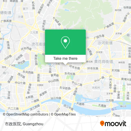 市政医院 map