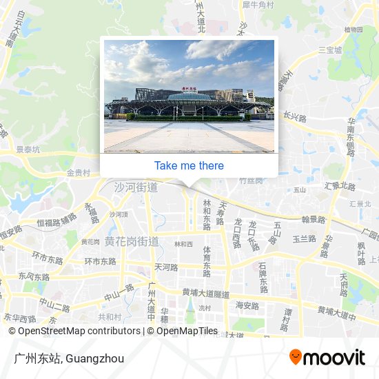 广州东站 map