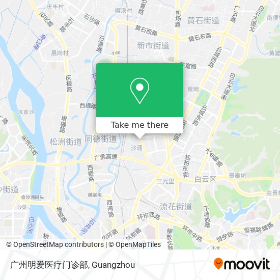 广州明爱医疗门诊部 map