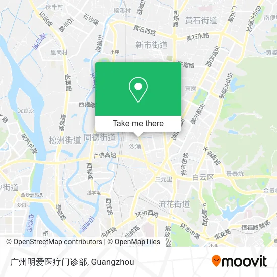广州明爱医疗门诊部 map