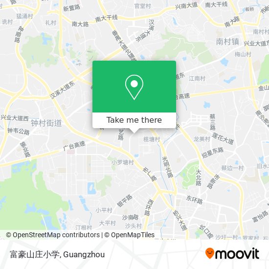 富豪山庄小学 map