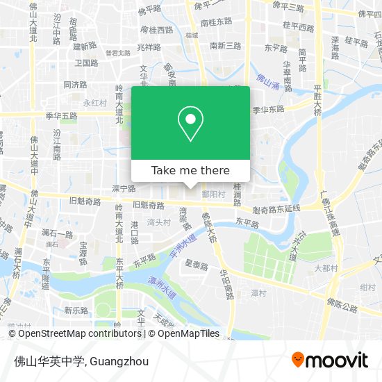 佛山华英中学 map