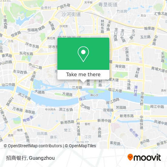 招商银行 map