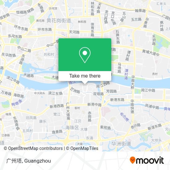 广州塔 map