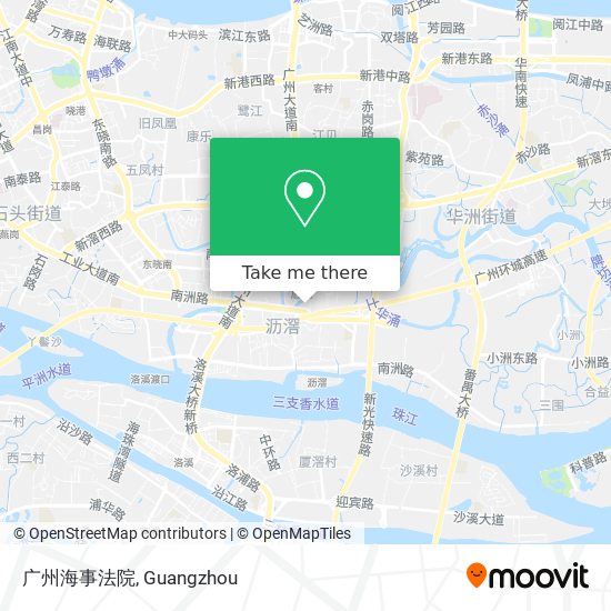 广州海事法院 map
