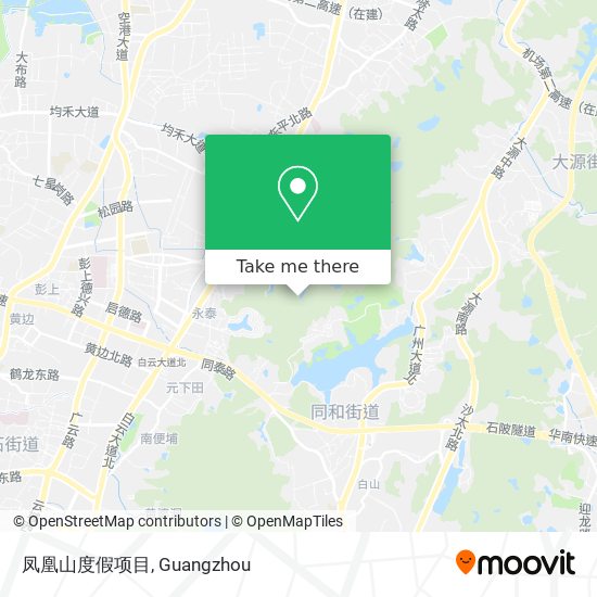 凤凰山度假项目 map