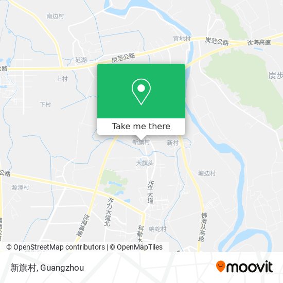 新旗村 map