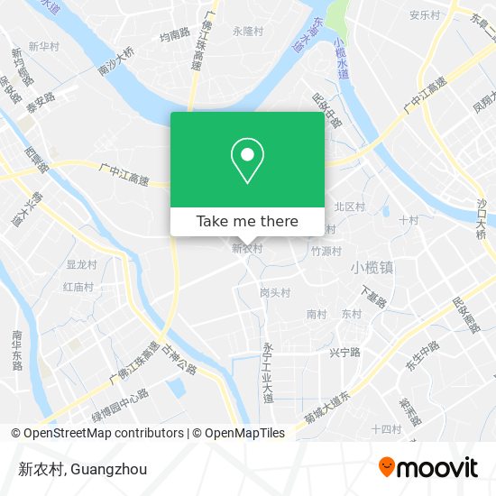 新农村 map