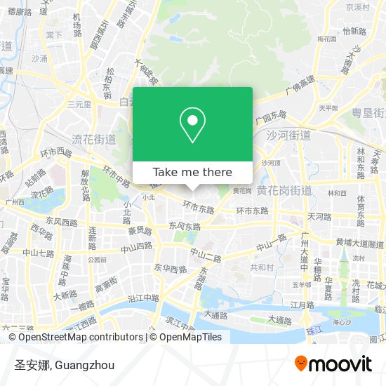 圣安娜 map