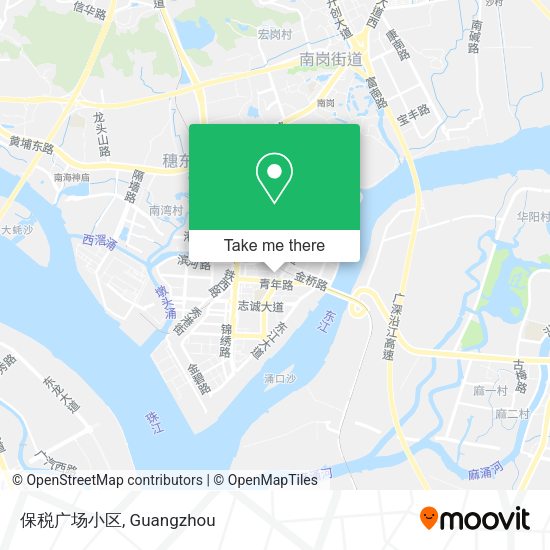 保税广场小区 map