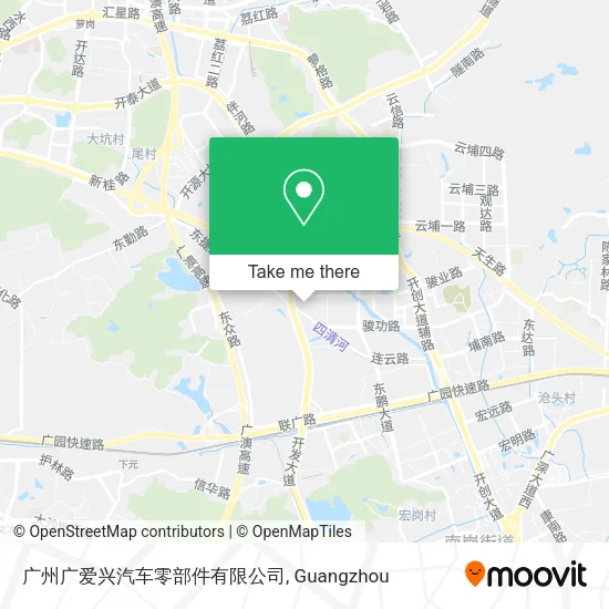 广州广爱兴汽车零部件有限公司 map