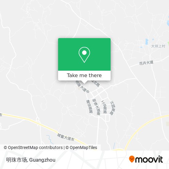 明珠市场 map