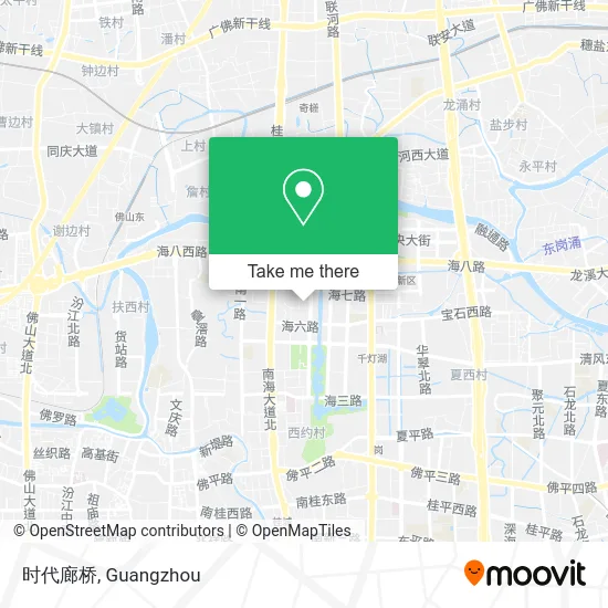 时代廊桥 map