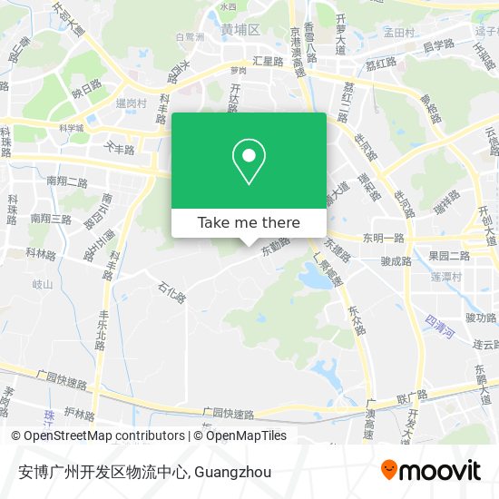 安博广州开发区物流中心 map