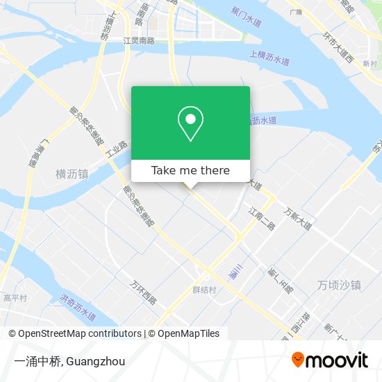 一涌中桥 map