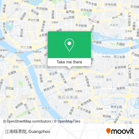 江南颐养院 map