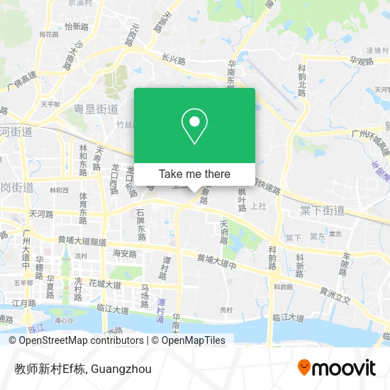 教师新村Ef栋 map