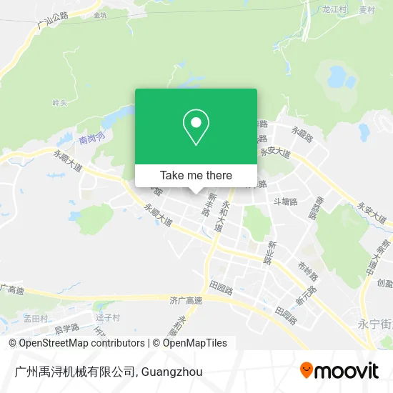 广州禹浔机械有限公司 map