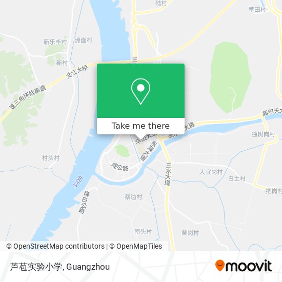 芦苞实验小学 map