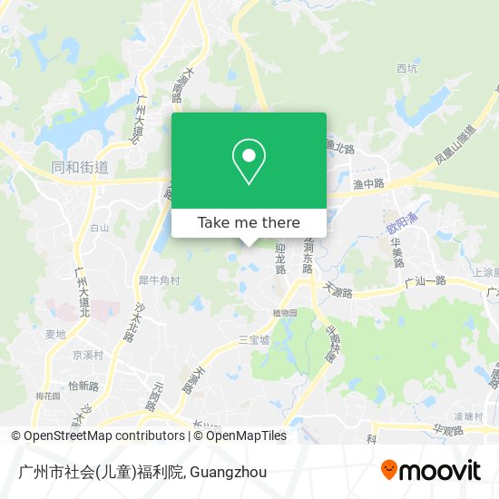 广州市社会(儿童)福利院 map