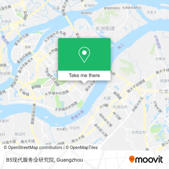 B5现代服务业研究院 map