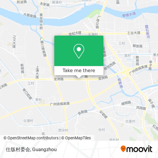 仕版村委会 map